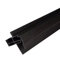 Profils en PVC plastique personnalisés pour fenêtres, pour profilés en aluminium, design moderne, utilisation en appartement, garantie de 3 ans