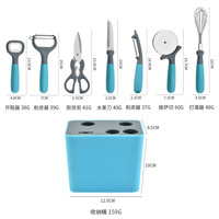 Ensemble de 6 accessoires de cuisine, outils de cuisson, gadgets, ustensiles de cuisine en acier inoxydable, ensemble d'outils de cuisine pour la maison