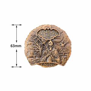 7 En 1 Rotating Horror Skull Dice Roulette Juguete para adultos Metal Fidget Spinner DND Dice Regalo <span class=keywords><strong>de</strong></span> Halloween con exquisita caja <span class=keywords><strong>de</strong></span> color - Product Image 4