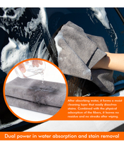 The Edgeless Pearl - Serviette de detailing professionnelle en microfibre pour le nivellement du revêtement céramique et l'élimination des produits d'étanchéité
