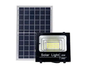 25W Solar Flood light Outdoor Waterproof Solar Lamp IP65 with Battery Back Up No Electric Charge