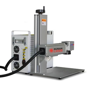 Raycus-fuente láser IPG de escritorio, máquina industrial de marcado láser de fibra para impresora, 20w, 30W, 50W, rodamiento de anillo, cinta transportadora - Product Image 6