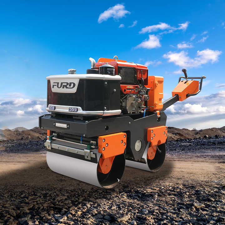 New 800kg Small Road Roller Vibratory Roller Compactor With Good Price