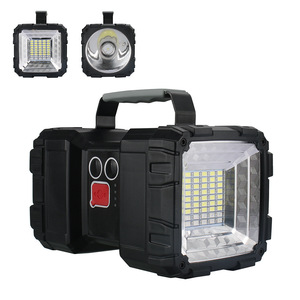 <b>Led</b> <b>Rechargeable</b> <b>Work</b> Lantern 35844 L2 Chips High Power Searchlight Emergency Handheld With Handle And Warning <b>Light</b> - Product Image 1