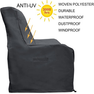 Housses <span class=keywords><strong>de</strong></span> <span class=keywords><strong>chaise</strong></span> <span class=keywords><strong>de</strong></span> <span class=keywords><strong>jardin</strong></span> imperméables en tissu Oxford 600D, housses <span class=keywords><strong>de</strong></span> mobilier <span class=keywords><strong>de</strong></span> <span class=keywords><strong>jardin</strong></span> <span class=keywords><strong>pour</strong></span> chaises d'extérieur - Product Image 3