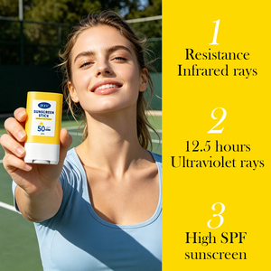 <span class=keywords><strong>Stick</strong></span> solaire personnalisé SPF50 UVA/UVB, soin de la peau coréen, protection contre les coups de soleil, produits de beauté, <span class=keywords><strong>stick</strong></span> solaire IREV - Product Image 4