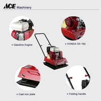 Compacteur à plaques ACE Ey20 C120 avec moteur Robin pour la construction routière - Haute efficacité