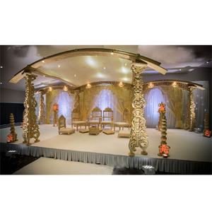 Hand Carved Stylish <b>Wedding</b> Wooden Mandap Special <b>Wedding</b> Wooden Mandap for Sale Exclusive <b>Wedding</b> Stylish Wooden Mandap - Product Image 1