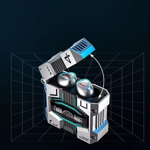 หูฟังสเตอริโอสำหรับเล่นเกม BT5.3 <span class=keywords><strong>M45</strong></span>ดีไซน์ใหม่หูฟังอินเอียร์มีความหน่วงต่ำหูฟังไร้สายหูฟังสเตอริโอหูฟังสำหรับเล่นเกม <span class=keywords><strong>M45</strong></span> - Product Image 2