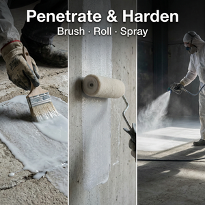Agent densifiant, durcissant et renforçant pour surfaces en béton à base d'eau, revêtement protecteur à base solide pour la rénovation des murs et des sols - Product Image 4
