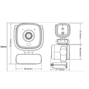 4K AI Face Follow Seguimiento automático USB <span class=keywords><strong>Webcam</strong></span> P2P Free Drive Video Cámara digital para enseñanza en línea - Product Image 6