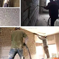 Mesin Semprot Mortar Semen Putty Kecil, Mesin Robot Mortar Listrik, Mesin Semprot Mortar Gypsum China