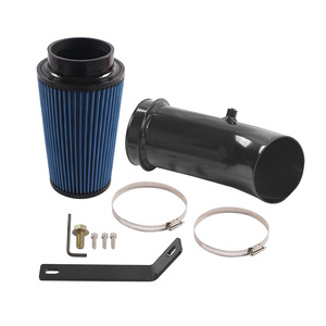 Kit de Admisión de Aire para Ford 6.7L Power Stroke Diesel 11-16, Aleación de Aluminio Negra con Filtro y Abrazaderas - Product Image 1
