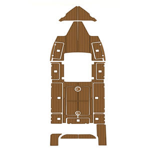 Suelo de Madera de Diseño Moderno para Yates y Embarcaciones, 2005 Century 3200 CC, Revestimiento de EVA Imitación Teca, Gran Venta, para Uso en Exteriores, Fácil Instalación - Product Image 1