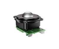 Trackball étanche IP65 anti-vibrations 25 mm amovible pour le nettoyage