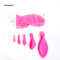 Ballons en latex naturel de tailles variées, ballons en caoutchouc mat uni, ornement pour anniversaire, festival, mariage, fête