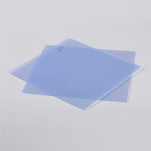 Chất lượng cao 1mm <span class=keywords><strong>2mm</strong></span> dày cứng nhắc màu xanh Tint trong suốt PVC tấm ánh sáng cho quần áo mẫu - Product Image 3