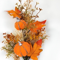Décoration florale artificielle d'automne pour couronne de Thanksgiving, centre de table, décoration intérieure, fleurs en soie en gros