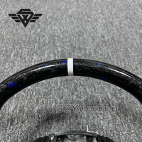 Volant sport en cuir perforé personnalisé en carbone forgé Compatible Infiniti Q60 Q50 G37 G35 GLE CLS GLC M5 Classe S Fit