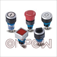 Produsen Langsung Menjual LAS1APY-11TS 22Mm 1NO1NC Saklar Darurat Kepala Jamur
