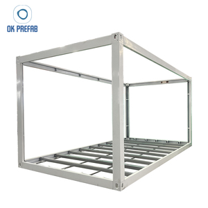 Okprefab hiện đại prefab Tiny có thể tháo rời ngôi nhà nhỏ Modular nhanh chóng prefab bê tông Tiny prefab nhà để bán - Product Image 3