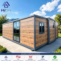 Casa Contenedor Modular Expandible de 30x40 pies, Estándares AU, para Retiro Juvenil en Jardín, 2, 3, 4, 5 Dormitorios, Casa Móvil Personalizada Tipo Villa