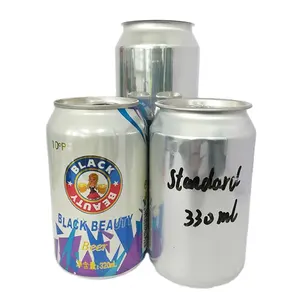 OEM Etiqueta Privada 250ml 330ml 500ml 12oz latas de refrescos de metal color personalizado impresión aluminio bebida cerveza embalaje lata