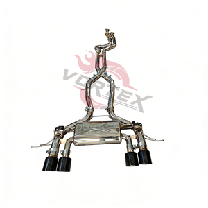 Sistema de Escape Catback Vortex de Acero Inoxidable 304 con Acabado Espejo para M3 G80 M4 G82 M2 G87 S58 3.0T, Sistema de Escape de Igual Longitud - Product Image 1