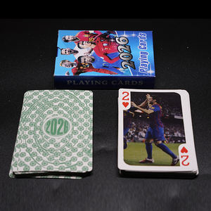 Carte da gioco <span class=keywords><strong>di</strong></span> <span class=keywords><strong>carta</strong></span> da calcio <span class=keywords><strong>di</strong></span> vendita calda doppia stampa <span class=keywords><strong>di</strong></span> carte da gioco <span class=keywords><strong>di</strong></span> alta qualità - Product Image 6