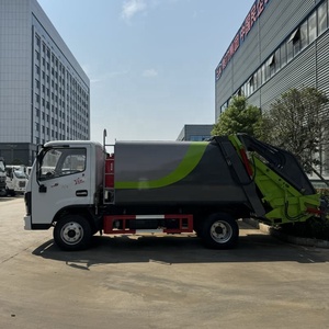 شاحنة قمامة صينية Dong Feng 6cbm شاحنة قمامة مضغوطة للبيع - Product Image 4