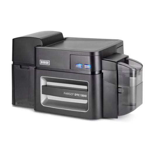 Low-cost ID Printer DTC1500E Dual Sided Plastic ID Card Printer 300DPI Resolution School and Governments Businesses Card Printer
