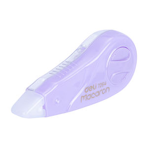 Correcteur de stylet Deli E7264 violet pour étudiant, avec une tenue élégante et abordable, portable et résistant aux chutes, pour l'élimination des erreurs de frappe. - Product Image 6