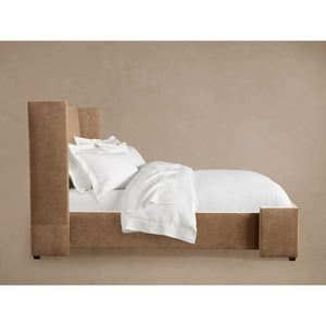 เฟอร์นิเจอร์ห้องนอนทันสมัย เตียงหุ้มเบาะขนาดคิงควีน โครงเตียงไม้ - Product Image 3