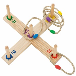 Madera Ring Toss <span class=keywords><strong>juego</strong></span> césped juegos al aire libre para acampar y Carnaval - Product Image 3