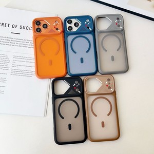 Heat Dissipation Converted Magnetic Magnetic Mobile Phone <b>case</b> for <b>iPhone</b> 17 16 15 14 Pro Max TPU PC Matte Frosted Back Cover - Product Image 2