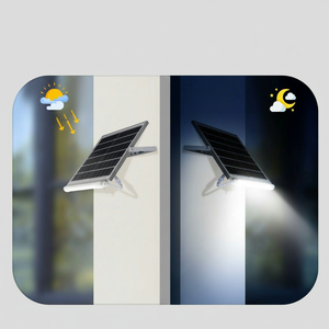 Lámpara Solar Colgante TSINYE con Panel Solar para Interiores y Exteriores, IP65, con Control Remoto, Encendido Automático del Anochecer <span class=keywords><strong>al</strong></span> <span class=keywords><strong>Amanecer</strong></span> - Product Image 2