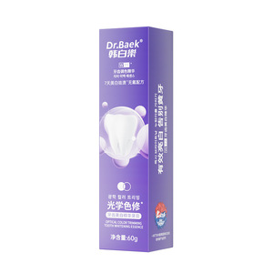 Dentifrice Dr.Baek Optical Color Trimming 60g Blanchissant Sans Fluor - Product Image 1