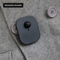 DRAGON GUARD T004 Fabricant de gros RF 8.2MHz EAS antivol Sécurité carrée étiquette dure verrouillage magnétique pour