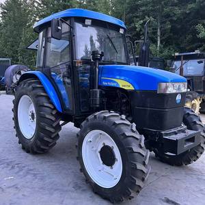 Tractor 4x4 <span class=keywords><strong>de</strong></span> 70HP <span class=keywords><strong>New</strong></span> <span class=keywords><strong>Holland</strong></span> SNH704 en Venta, Tractor <span class=keywords><strong>de</strong></span> 70HP con Cabina y Aire Acondicionado, Tractor Agrícola <span class=keywords><strong>New</strong></span> <span class=keywords><strong>Holland</strong></span> TT75 Usado en Buen Estado - Product Image 4