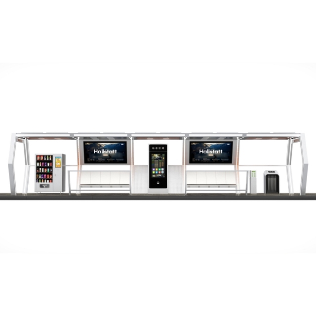 Bus Shelter Bus Station Air-Conditioned China Professional Smart Home City