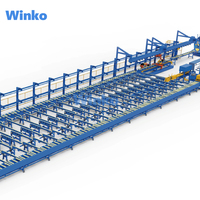 Línea de Producción de Soportes Solares de Alta Automatización con Control Inteligente Programable, Mesa de Enfriamiento por Extrusión y Mesa de Desplazamiento de Servicio Pesado