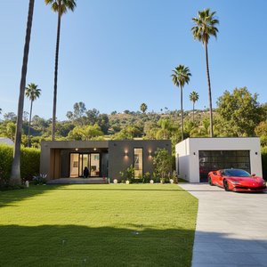 Maison miniature de luxe avec structure en acier, villa moderne préfabriquée et maison d'hôtes modulaire |   Structure en acier durable pour l'habitation en milieu de complexe hôtelier et de jardin - Product Image 2