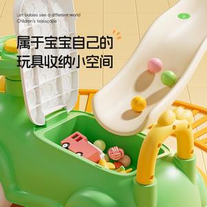 จักรยานทรงตัวสำหรับเด็กอายุ 3-6 ปี มีไฟกระพริบพร้อมเสียงเพลง นั่งขี่ได้ ดีไซน์รูปกบสีเขียว - Product Image 2