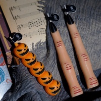 Halloween-Duftkerze als Kleines Geschenk, Handgemachte Sojawachs-Kerze in Stabform, Kreative Aromatherapie-Kerze nach Maß