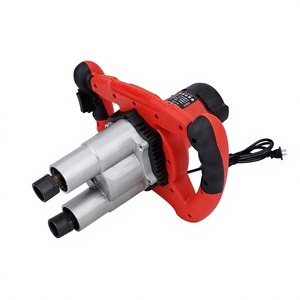 Mezcladora Eléctrica Industrial de Doble Varilla de 1600W/1800W/2500W para Concreto/Cemento/Pintura/Yeso con Doble Paleta 220V - Product Image 5