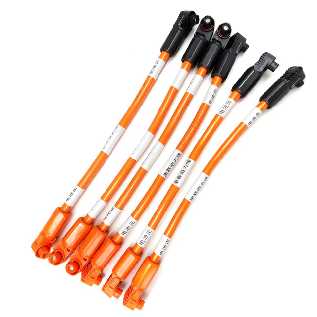 Custom Copper Wiring Harness Waterproof Single Pin Storage Connector Battery Energy Storage Solar Cable Power Cable Assembly