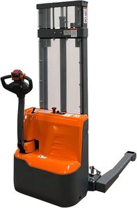 Nuevas llegadas: Carretilla elevadora eléctrica de batería pequeña de 1.5 toneladas (2000 kg) con horquilla larga para palets y apilador. - Product Image 2