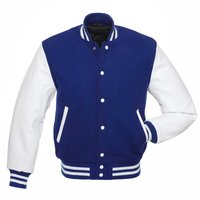 Vestes de baseball personnalisées avec logo brodé pour hommes veste d'université à la mode