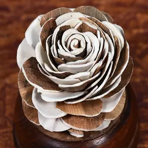 도매 다른 모양 Sola 꽃 potpourri 아마존 최고 판매 제품 valentin의 일 선물 어머니 일 선물