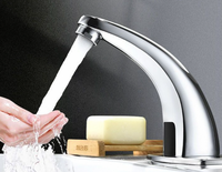 Mélangeur de lavabo électrique de robinet automatique en cuivre moderne de haute technologie divers robinet de capteur en alliage avancé largement utilisé